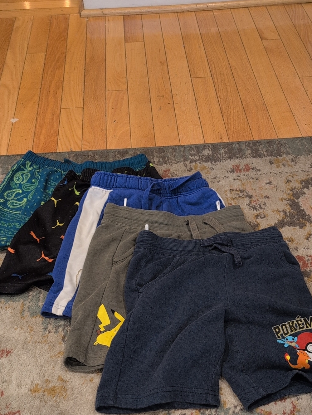 Navy Kids Shorts - Comfortable Cotton Blend